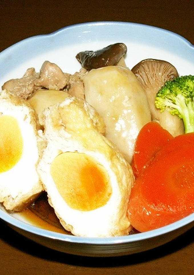 あぶだまと野菜の煮物-レシピのメイン写真