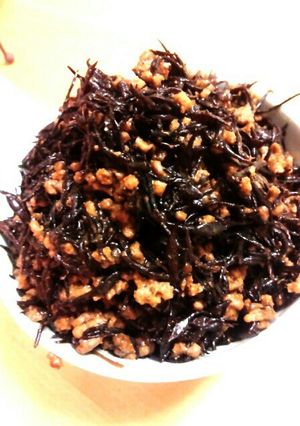 手早く完成☆ひじきと挽き肉のカレー炒め-レシピのメイン写真