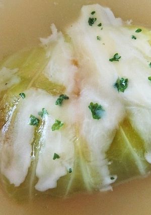 お餅のロールキャベツ-レシピのメイン写真