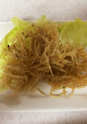 簡単！ じゃがいものかき揚げ-レシピのメイン写真