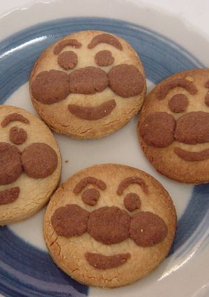 強い歯に♪歯がためアンパンマンクッキー-レシピのメイン写真