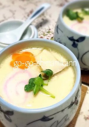 餅入り茶碗蒸し ちょい甘-レシピのメイン写真