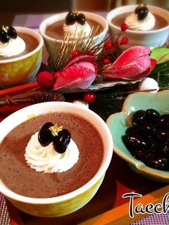 黒豆プリン-レシピのメイン写真