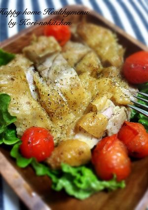 鶏胸肉のオレガノ焼き♡めちゃ簡単で旨い♡-レシピのメイン写真