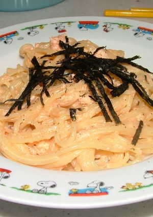 たらこスパゲティ-レシピのメイン写真