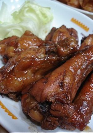 てりうま★中華風手羽元の甘辛煮-レシピのメイン写真