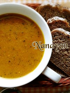 無塩料理☆南瓜のポタージュガーリック風味-レシピのメイン写真