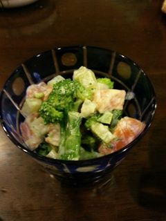 サーモンとブロッコリーの味噌マヨ和え-レシピのメイン写真