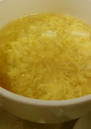 玉子と豆腐のスープ-レシピのメイン写真
