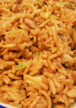 【男の料理シリーズ】そばめし-レシピのメイン写真