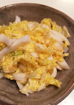5分で簡単！あと一品☆かまぼこ白菜サラダ-レシピのメイン写真
