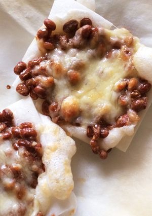 簡単ランチやおつまみに★納豆もちピザ-レシピのメイン写真