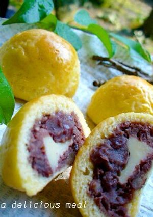 ホットビスケットinチーズ餡-レシピのメイン写真
