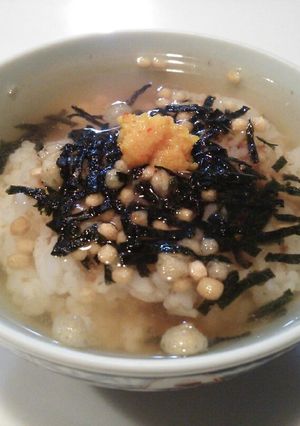柚子胡椒で料亭の味!? 即席だし茶漬け-レシピのメイン写真