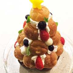 รูปของ ツリーケーキ簡単豪華に！