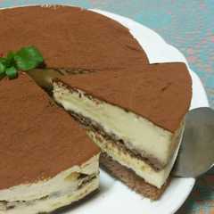 รูปของ 本格的な！？ティラミス～ケーキ仕立て