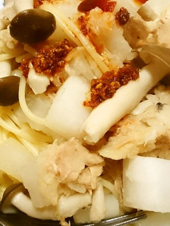 新食感!ツナと角切り大根のみぞれパスタ-レシピのメイン写真