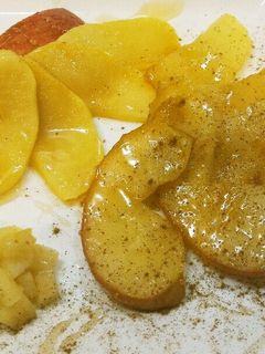 簡単/シナモン香る焼き林檎ソテー◆朝食に-レシピのメイン写真