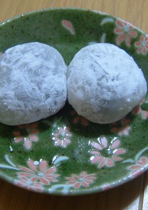 ココア　豆大福-レシピのメイン写真