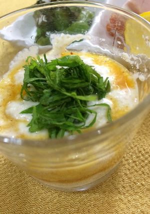 とろろと卵黄のマーブル小鉢♡-レシピのメイン写真