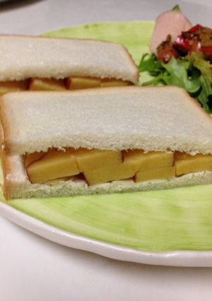 おせちの材料で♪伊達巻サンド-レシピのメイン写真