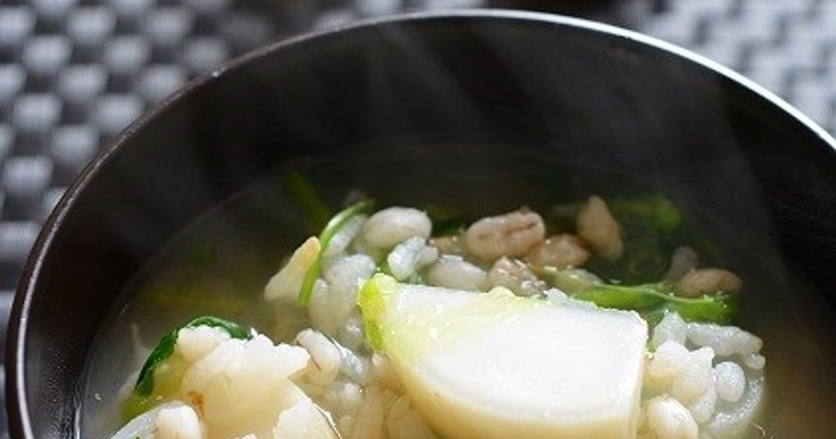 基本からアレンジまで!思わずつくりたくなる「七草粥 麦」のレシピ集 | クックパッド