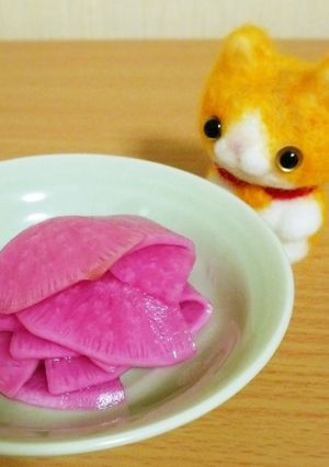 紫大根の酢漬け-レシピのメイン写真