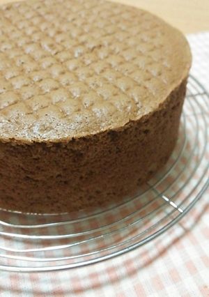 ふんわり しっとり♪ココアスポンジ-レシピのメイン写真