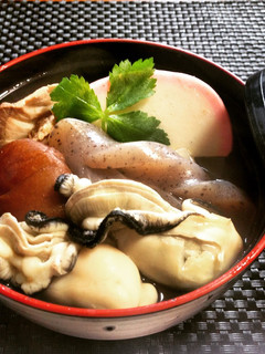 *糸島産みるく牡蠣のお雑煮*-レシピのメイン写真