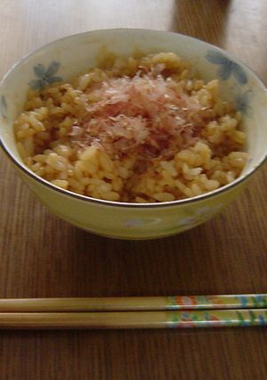 おもしろ簡単朝ごはん!!②『バター飯』-レシピのメイン写真