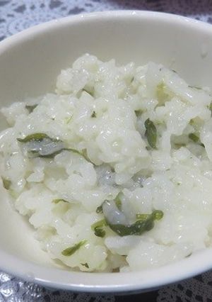 炊飯器でつくる!無病息災の七草粥-レシピのメイン写真