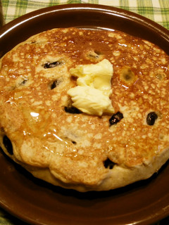 おひとりさまの黒豆パンケーキ-レシピのメイン写真