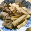 簡単一品♪ 牛肉 ごぼう 油揚げの 煮物