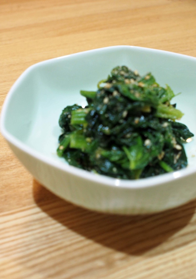 ほうれん草の胡麻和え-レシピのメイン写真