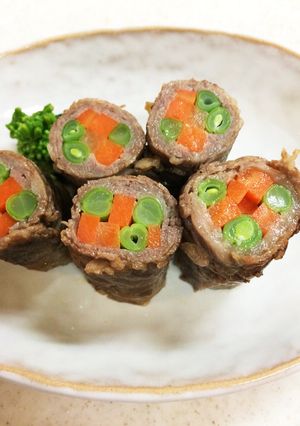 簡単キレイ！肉巻きお弁当おかず-レシピのメイン写真