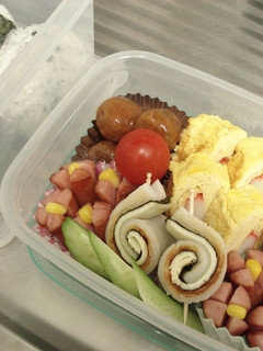 秋の夫婦2人弁当♪-レシピのメイン写真