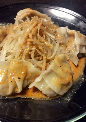 水餃子〜ピリ辛ごまだれ〜-レシピのメイン写真