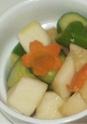 野菜のあっさりカリカリ漬け-レシピのメイン写真
