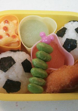 サッカーボール★キャラ弁-レシピのメイン写真