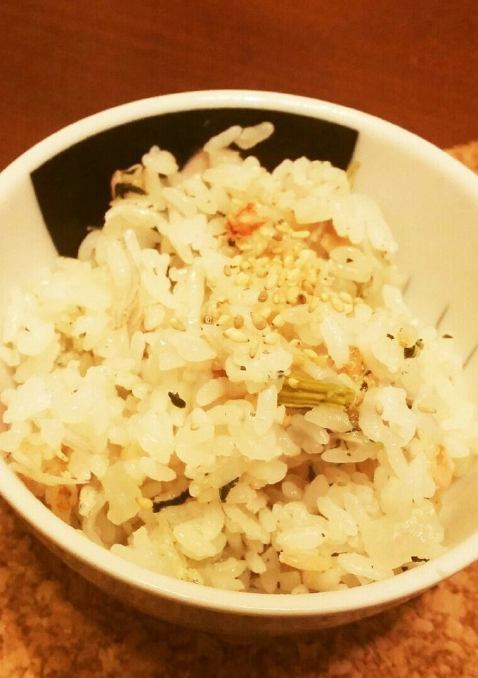 七草おこわ風炊き込みご飯-レシピのメイン写真