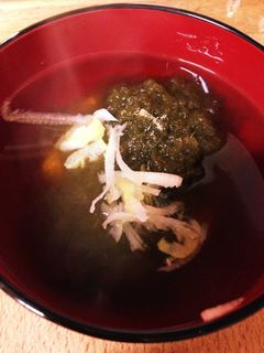 5分で完成✨とろろ昆布でお雑煮風-レシピのメイン写真