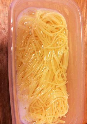簡単ランチ☆レンジでパスタをゆでる-レシピのメイン写真