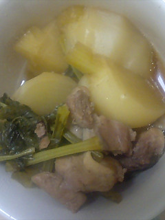 めんつゆでかぶと鶏肉の煮物-レシピのメイン写真