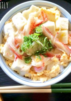 ランチに♪ふわふわ はんぺん丼-レシピのメイン写真