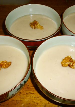 くるみ豆腐　温かくても冷たくても美味-レシピのメイン写真