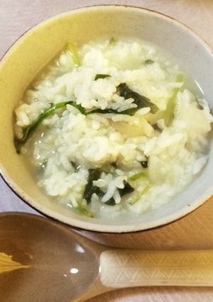 塩麹入り春の七草粥-レシピのメイン写真