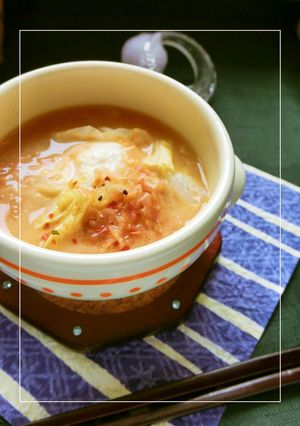 モッツァレラ✼白菜のお雑煮風-レシピのメイン写真