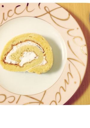 簡単 シフォンロールケーキ-レシピのメイン写真