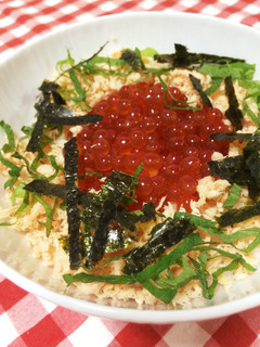 鮭といくらの親子丼-レシピのメイン写真