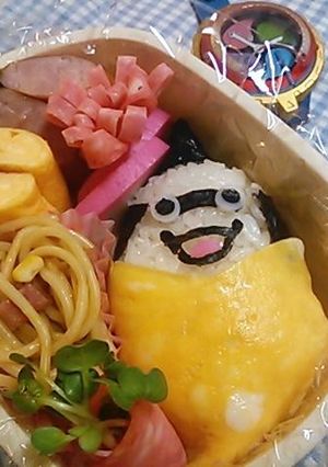 キャラ弁　妖怪ウォッチ★ウィスベエ★-レシピのメイン写真